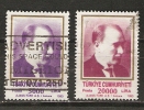Turkey 1993  Ataturk  (o) Mi.3000-3001 - Used Stamps