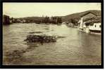 Ortschaft Im Hochwasser - Überschwemmung - Alte Ansichtskarte Vor 1945    (eb) - Overstromingen