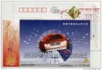 China 2006  China 2006 Traffic Police Safety Slogan Advertising Pre-stamped Card,overspeed Driving Arrive Death Line - Accidents & Road Safety
