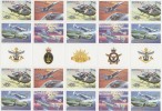 Australia-1996 Military Aviation Gutter Strip 20 Stamps MNH - Blokken & Velletjes