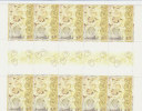 Australia-1998 Champagne Roses  Gutter Strip  MNH - Blocks & Sheetlets