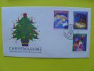 FDC Cover From New Zealand, Christmas 1987 - FDC