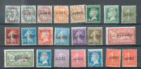 ALG 611 - YT 1 à 5 / 9 à 11*/ 13 à 21*/ 23 à 33 * Charnières Complètes - Unused Stamps