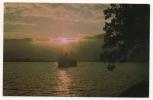 - SUNSET OVER LOCH LOMOND. - Timbre  - Scan Verso - - Dunbartonshire