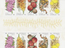 Australia-2002 Bush Flowers Gutter Strip MNH - Blocks & Sheetlets