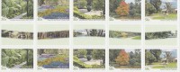 Australia-2007 Botanical Gardens Gutter Strip     MNH - Blocks & Sheetlets