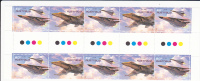 Australia-2011 Air Force Aviation Gutter Strip MNH - Blocks & Sheetlets