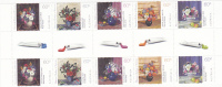 Australia-2011 Flowers Gutter Strip MNH - Blocks & Sheetlets