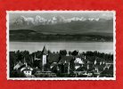 * COLOMBIER-Le Château Et Les Alpes-1961(Carte Photo) - Colombier