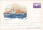 "ARAD" SHIP, 1961, COVER STATIONERY, ENTIER POSTALE, UNUSED, ROMANIA - Palmípedos Marinos