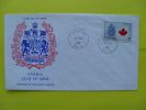 FDC Cover From Canada, Coat Of Arms, Flag - 1961-1970