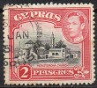 Cyprus - Chypre - 1938 - Yvert N° 138C - Gebruikt