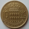 Dix Centimes 1950  Rainier III - 1949-1956 Anciens Francs