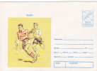 RUIGBY 1996 COVER STATIONARY ENTIER POSTAL ,UNUSED ROMANIA - Rugby