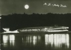 Péniche MOBY DICK De Nuit - Carte Photo - Chiatte, Barconi