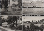 AK Waren/Müritz: Kietzbrücke, Konsum-Gaststätte "Müritzring", Tiefwarensee, 1983 - Waren (Mueritz)