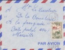 FORT LAMY - TCHAD  - Afrique,colonies Francaises,avion,lettre,m Arcophilie - Storia Postale