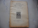 Societé Historique Et Archéologique De L´Orne Fondée En 1882 Avril Juillet 1929 - Normandie