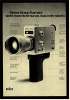 Reklame Werbeanzeige 1974 ,  Braun Film-Kamera Nizo S 800 - Caméscope (Cámara)