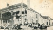 CPA 51 JUVIGNY HOTEL ET CAFE MANGIN 1915 - Other & Unclassified