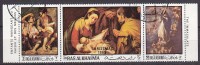 B1216 - RAS AL KHAIMA Yv N°54 NOEL CHRISTMAS - Ras Al-Khaima