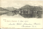 PLZ 83700 - Grus Aus EGERN Am TEGERNSEE - 1900 - Verl. E. Ganghofer - Miesbach