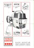 TEHNICAL - Aggregate For Electricity, Slovenia/Croatia - Koper/Zagreb, Tomos,Instructions For Maintenance, Year Cca 1970 - Otros Planes