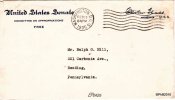 MARCOPHILIE POSTAL HISTORY WASHINGTON US SENATE FREE - Poststempel