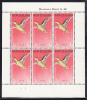 New Zealand Scott #B57a MH Miniature Sheet Of 6 Health Stamps: Tete (Gray Teal) - Unused Stamps