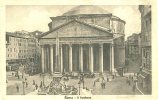 ROMA. IL PANTHEON. BELLA CARTOLINA DI INIZI '900 - Panteón