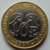 Dix Francs 1997 Sceau Des Grimaldi - 1960-2001 Nouveaux Francs