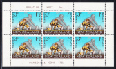 New Zealand Scott #B74a MH Miniature Sheet Of 6: Man And Boy Placing Ball - Ongebruikt