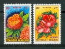 1962 Polinesia Flora Fiori Flowers Blumen Fleurs Serie Completa MNH** Fio84 - Ungebraucht