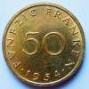 Cinquante  Franken 1954 - 50 Franchi