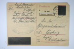 Deutschland Französische Zone Notausgabe Postkarte 1947 Gebühr Bezahlt, Zweibrücken - Algemene Uitgaven