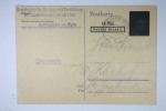 Deutschland Französische Zone Notausgabe Postkarte 1946 Gebühr Bezahlt, Ludwigshafen Zu Zweibrücken - General Issues