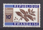 B0834 - RWANDA Yv N°24 ** FLORE - Unused Stamps