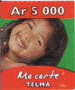 Madagascar, Telma Recharge Coupon, 1/2 Card - Madagascar