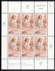 New Zealand Scott #B86a MNH Miniature Sheet Of 6: Girl Playing Tennis - Nuovi