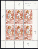 New Zealand Scott #B86a MNH Miniature Sheet Of 6: Girl Playing Tennis - Unused Stamps