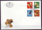 YUGOSLAVIA - JUGOSLAVIJA  - FDC - HONEYBEES - HALICTUS - CARPENTER BEE - BUMBLE BEE  - 1978 - Abejas