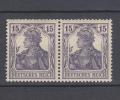 Yvert 100 * Neuf Avec Charnière En Paire - Unused Stamps
