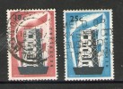 PAYS-BAS Netherlands 1956 EUROPA   YVERT N°659*60  OBLITERES - 1956