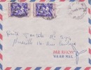 FADA TCHAD AFRIQUE ANCIENNE COLONIE FRANCAISE LETTRE PAR AVION POUR LA FRANCE MARSEILLE TIMBRE CAD MARCOPHILIE - Covers & Documents