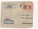 Lettre Du Congo Belge Cad Leopdville De 1949  A Destination Du Mariland  Usa - Otros & Sin Clasificación
