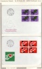 SWITZERLAND - SUISSE - SCHWEIZ - SVIZZERA 1975 FDC DIVERSAMENTE ABILI MNH QUARTINE - Covers & Documents