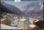 Grächen - Dorf (ca. 1971); Brunegghorn, Weisshorn, Matterhorn (7831) - Grächen