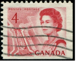 Pays :  84,1 (Canada : Dominion)  Yvert Et Tellier N° :   381-6 (o) Du Carnet / Michel 401-Exru - Single Stamps