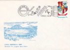 MINING FOOTBALL CUP, 1980, SPECIAL COVER, OBLITERATION CONCORDANTE, ROMANIA - Clubs Mythiques
