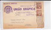 PORTUGAL - 1937 - CARTE POSTALE COMMERCIALE  De LISBOA Pour AVIGNON - Cartas & Documentos